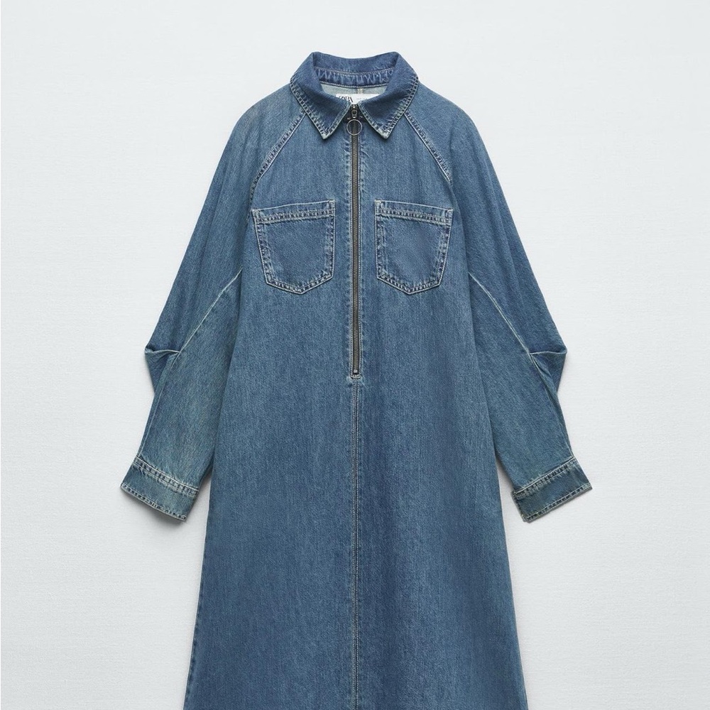 Blue Denim Zara Dress